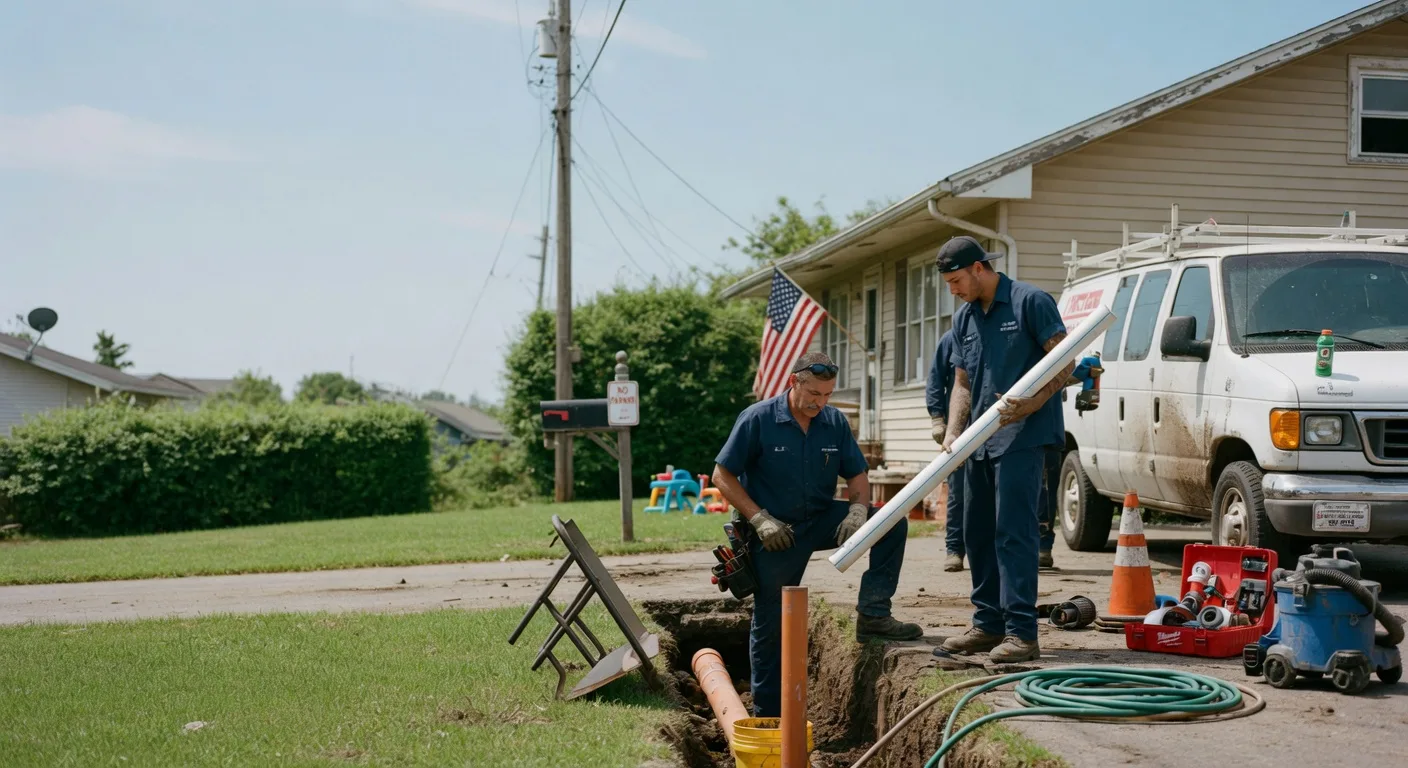 Sewer Line Inspection in Lick Creek, KY